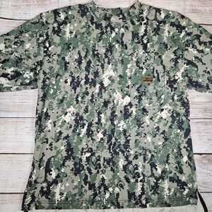 Big Smith Digital Camo Shirt Mens Size Large Short Sleeve Pocket Tee T Shirt